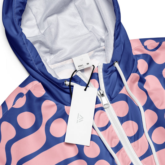 Statement Cropped Windbreaker - Pink