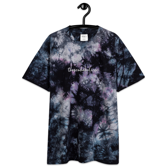 Oversized Signature Tie-dye T-shirt