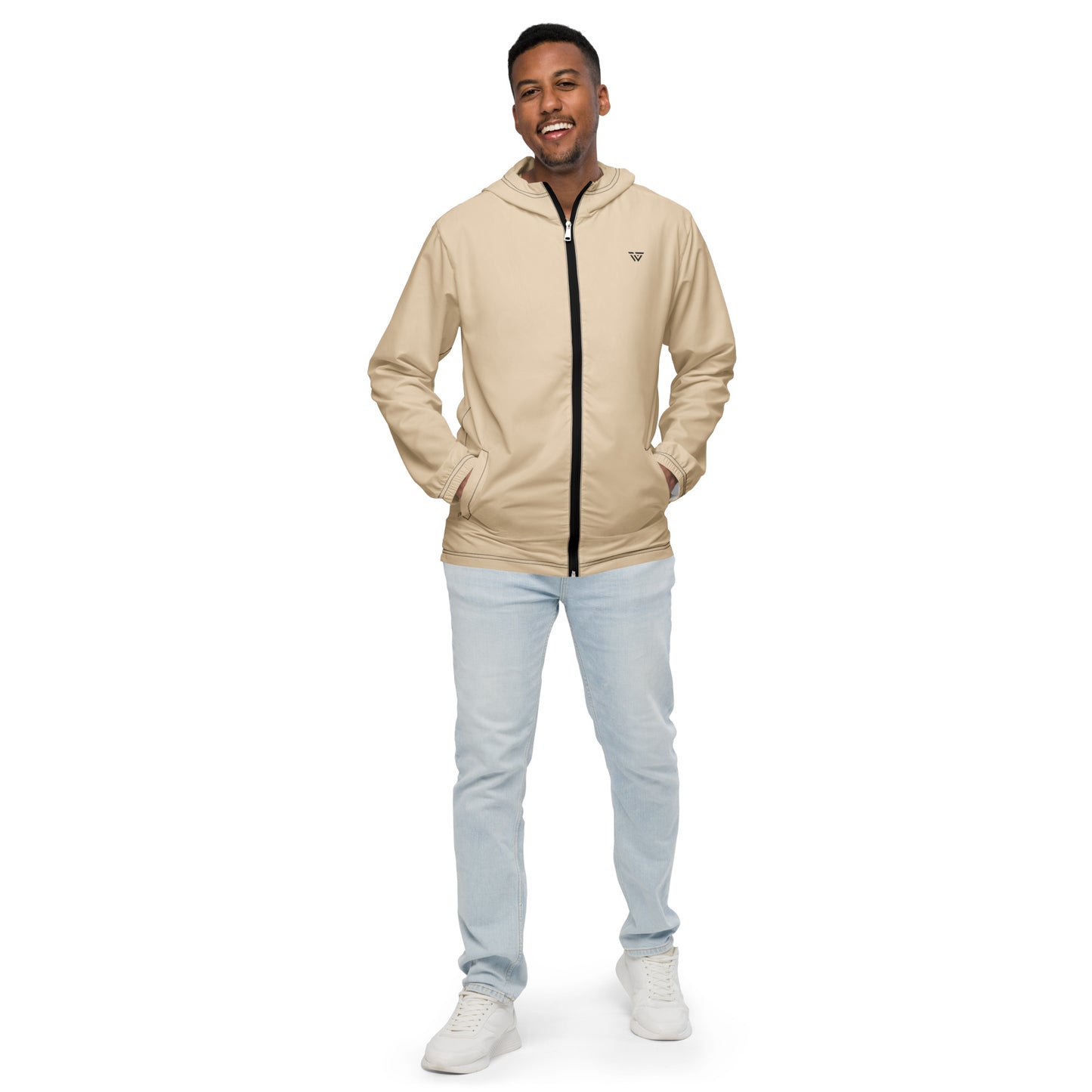 Men's Staple Windbreaker - Nude