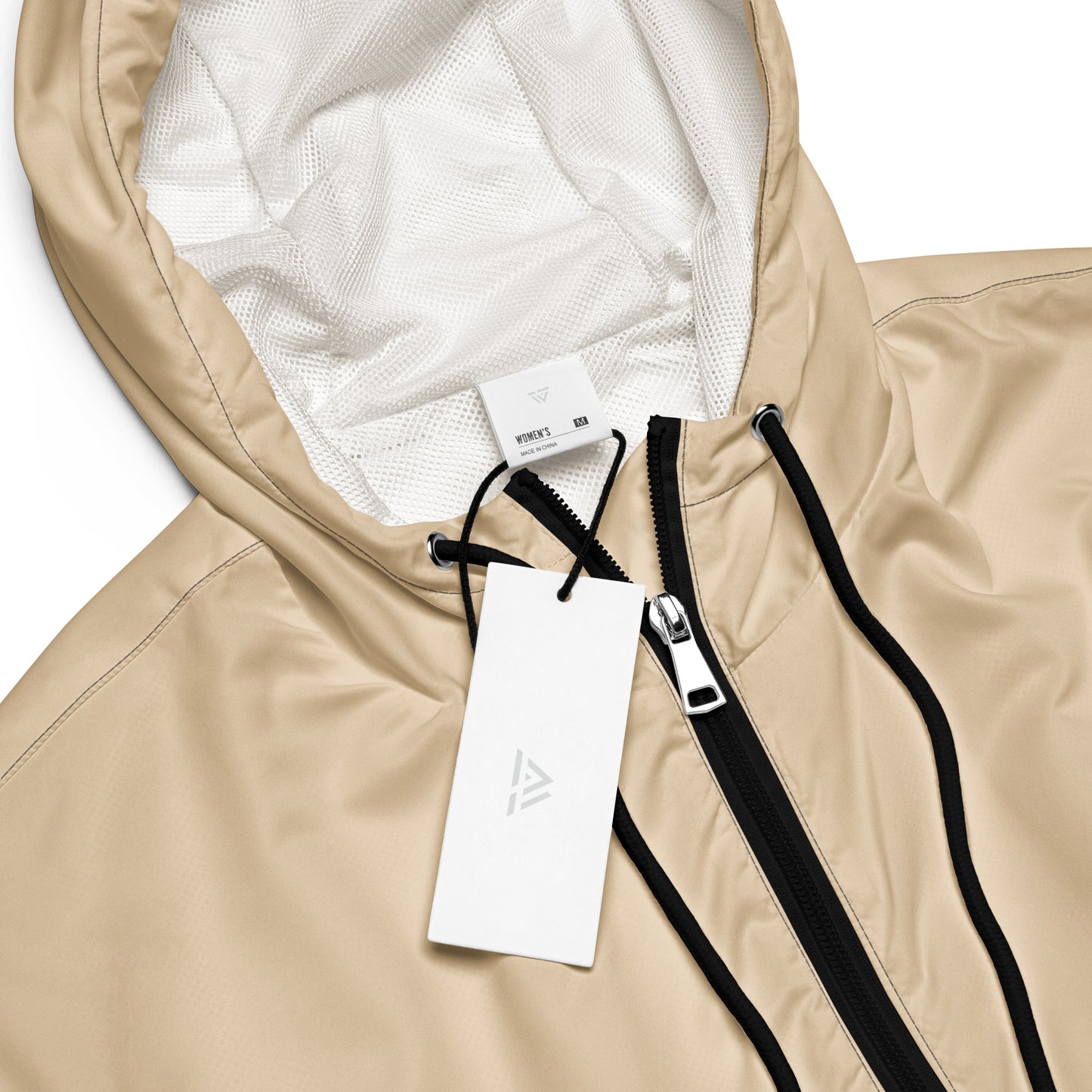 Staple Cropped Windbreaker - Nude
