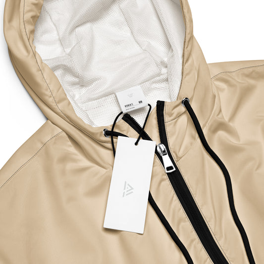 Staple Cropped Windbreaker - Nude