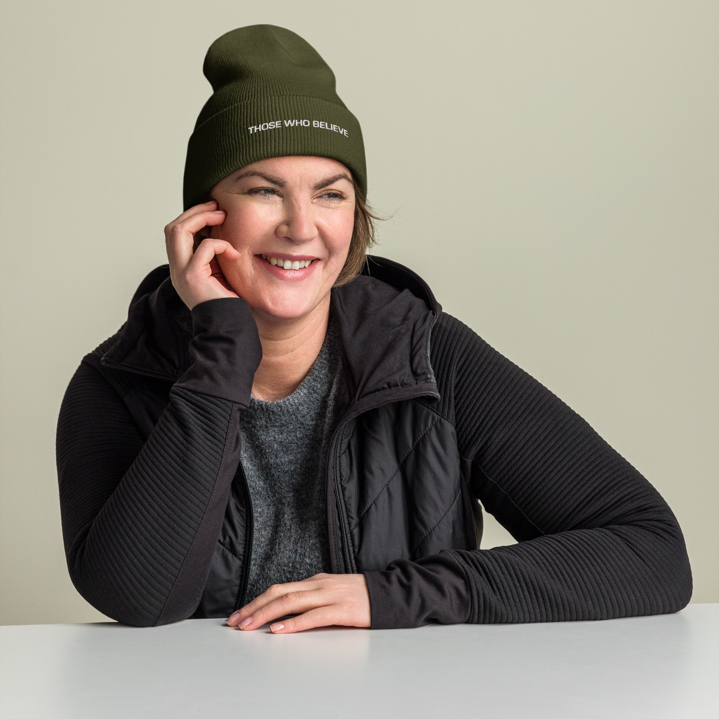 Statement Cuffed Beanie