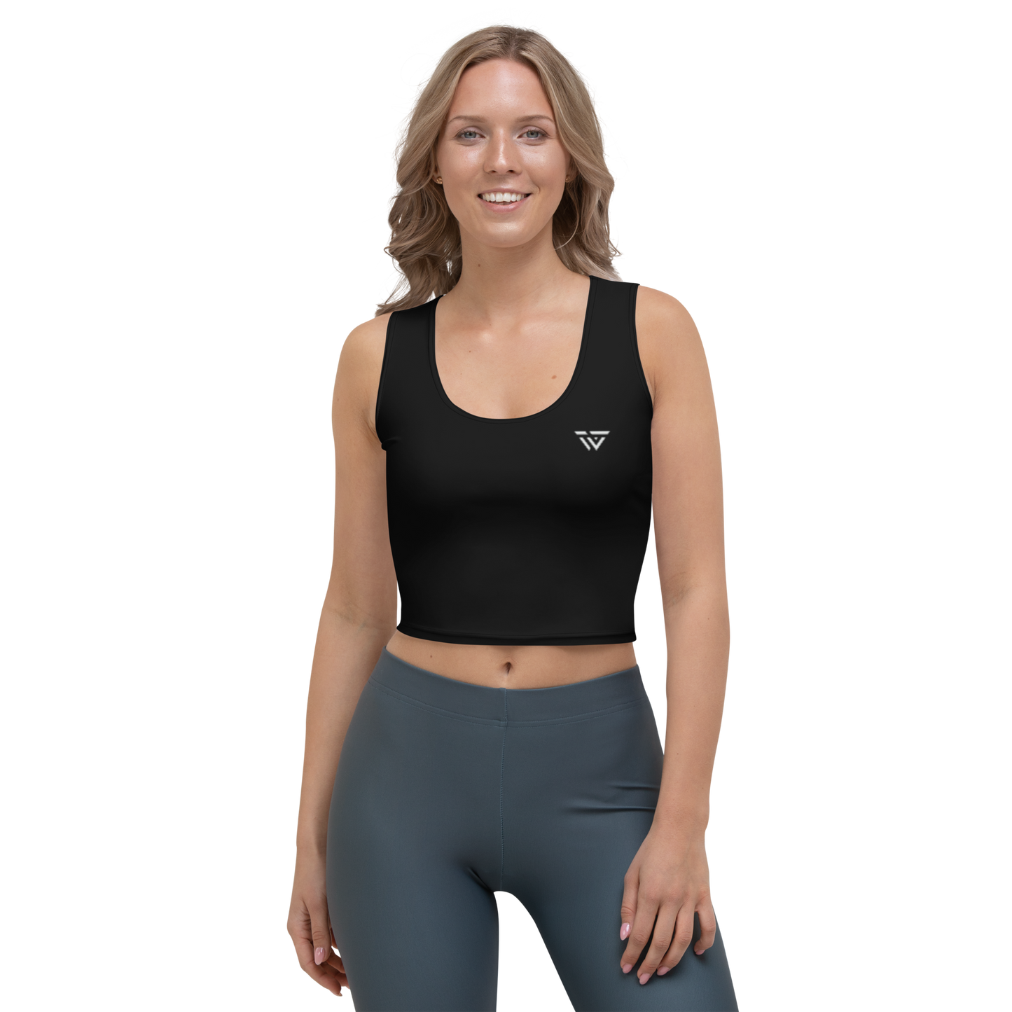 Staple Crop Top - Black
