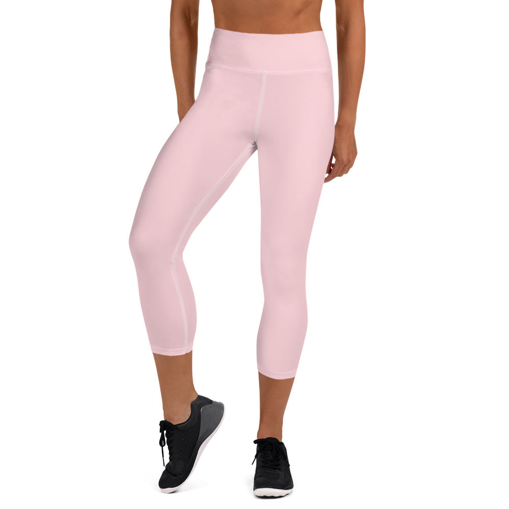 Statement 3/4 Yoga Leggings - Pink