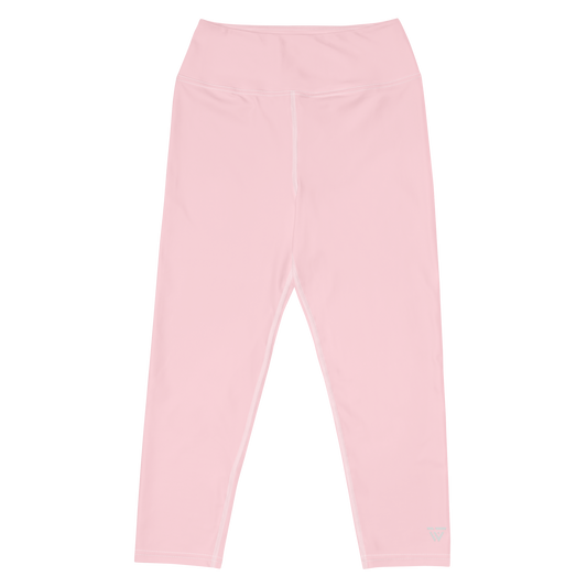 Statement 3/4 Yoga Leggings - Pink